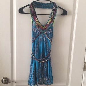 Free People Boho Halter Top
